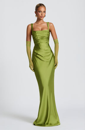 Calanthe Maxi Dress - Olive M.T