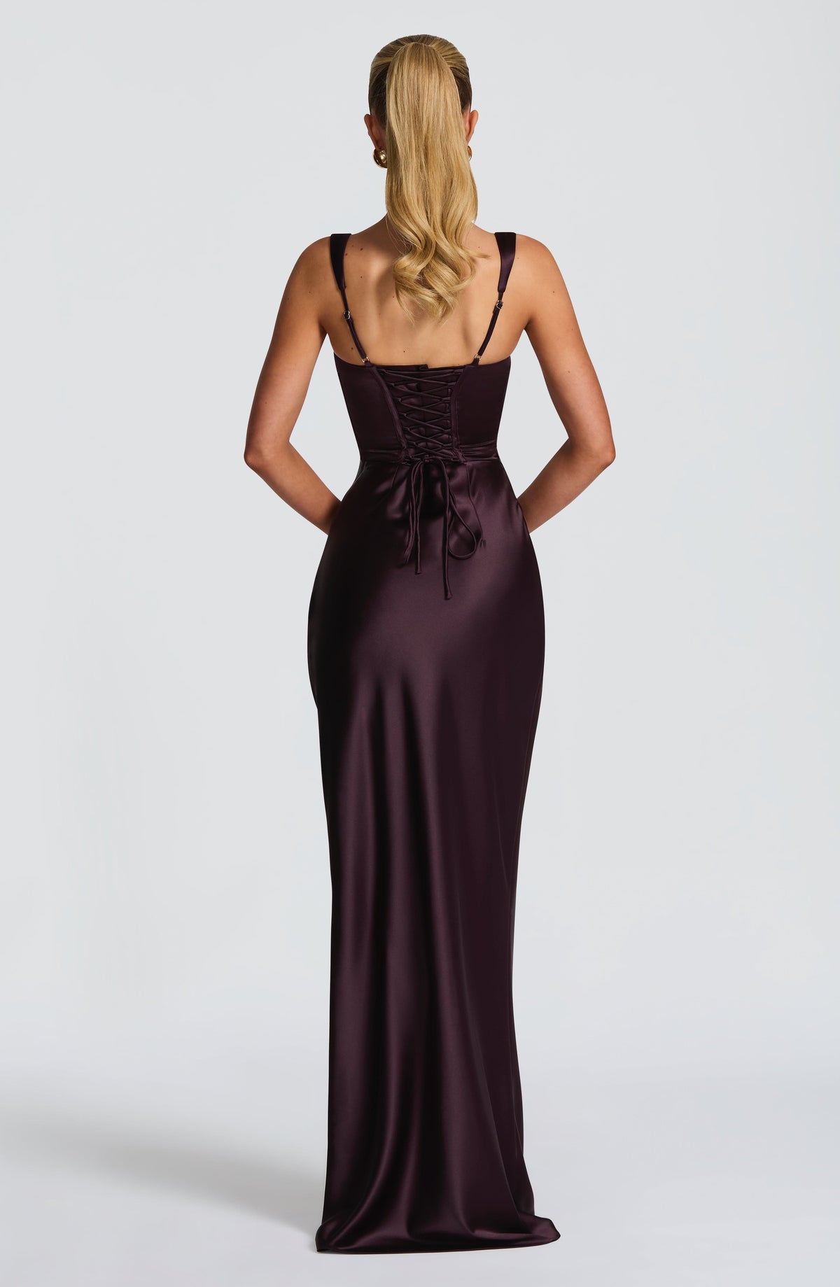 Calanthe Maxi Dress - Plum M.T