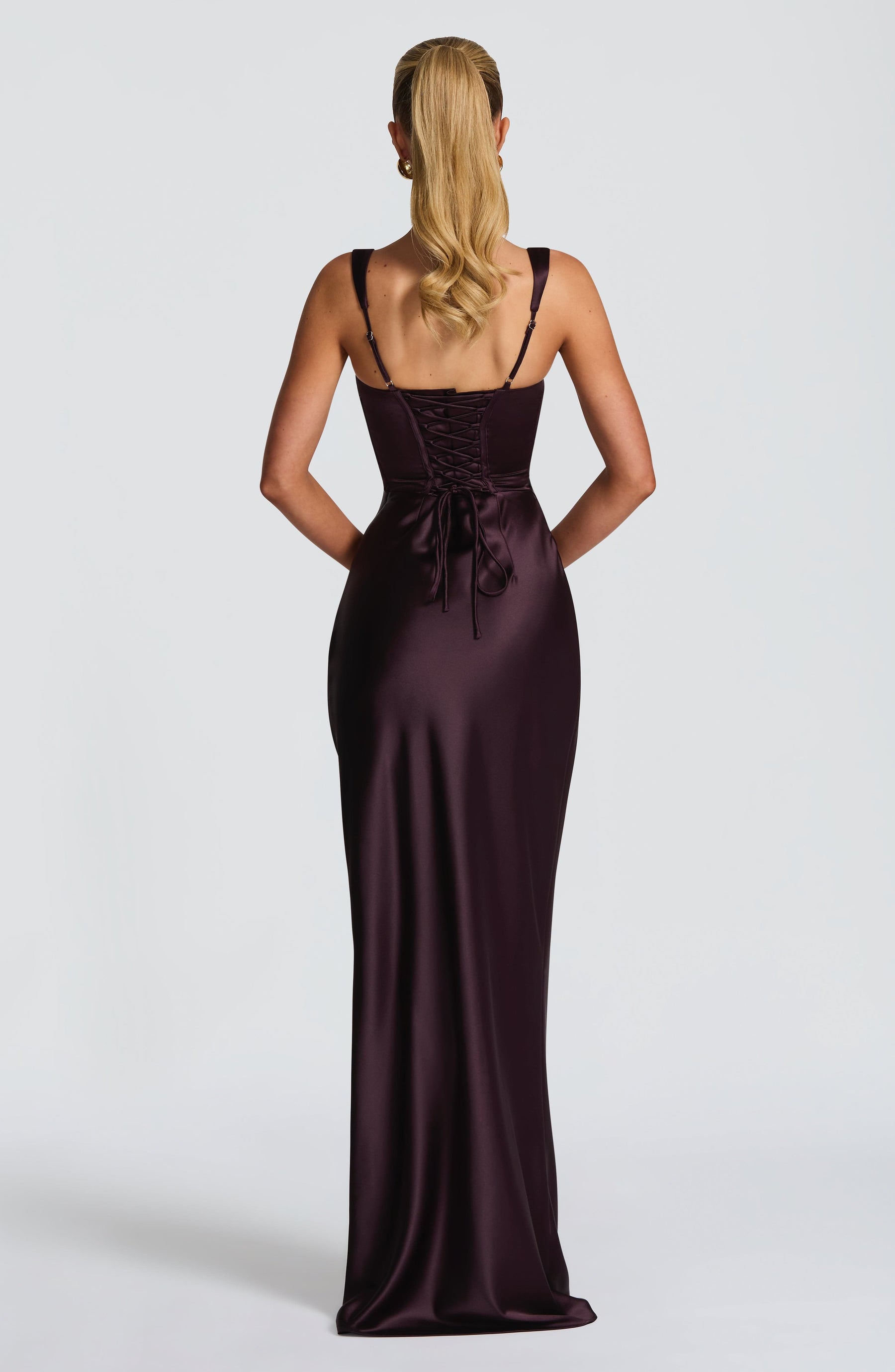 Calanthe Maxi Dress - Plum M.T