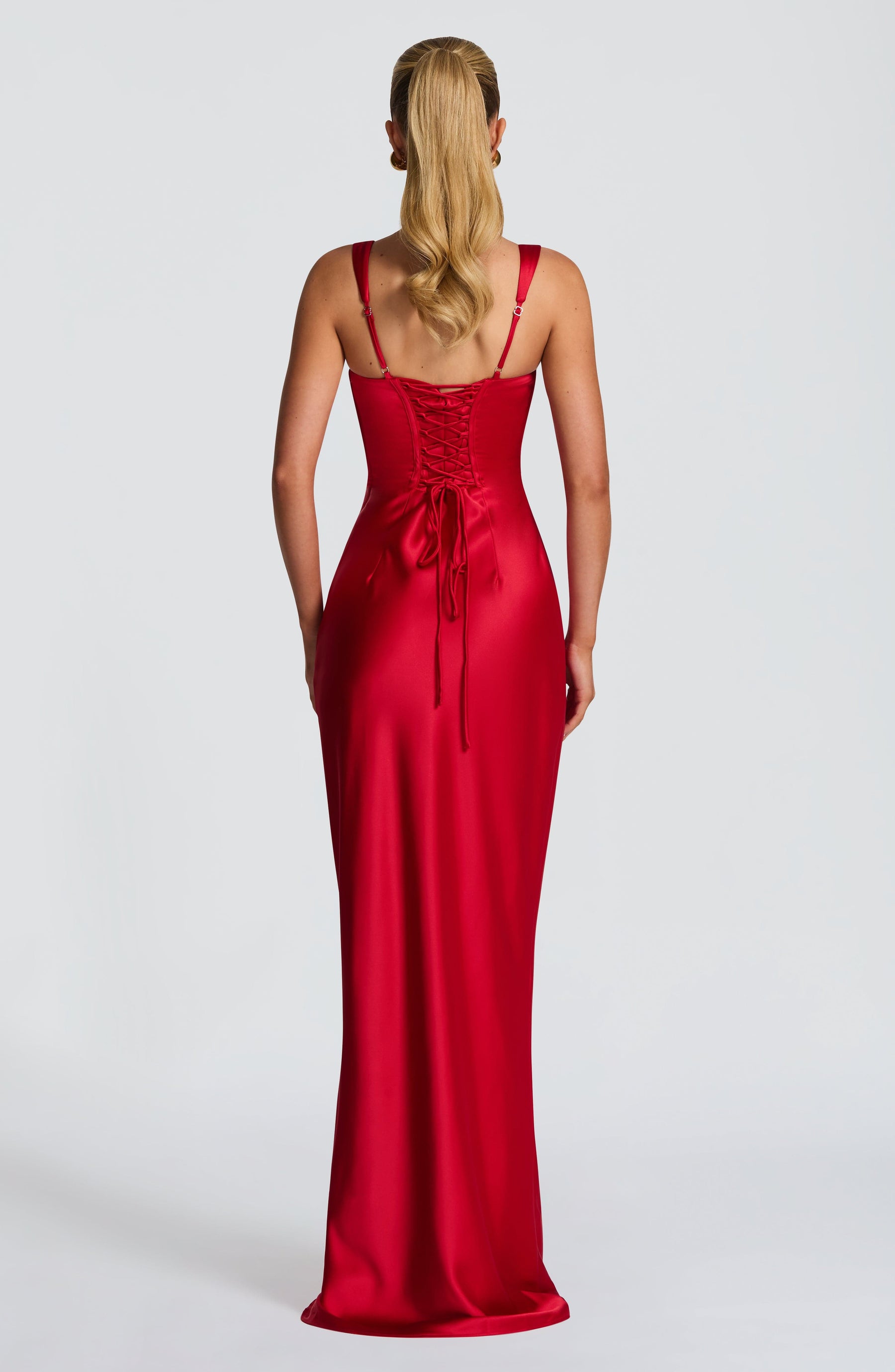 Calanthe Maxi Dress - Red M.T