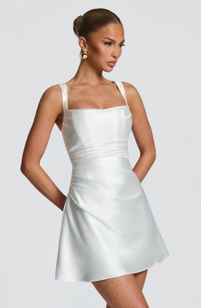 Calanthe Mini Dress - Ivory M.T