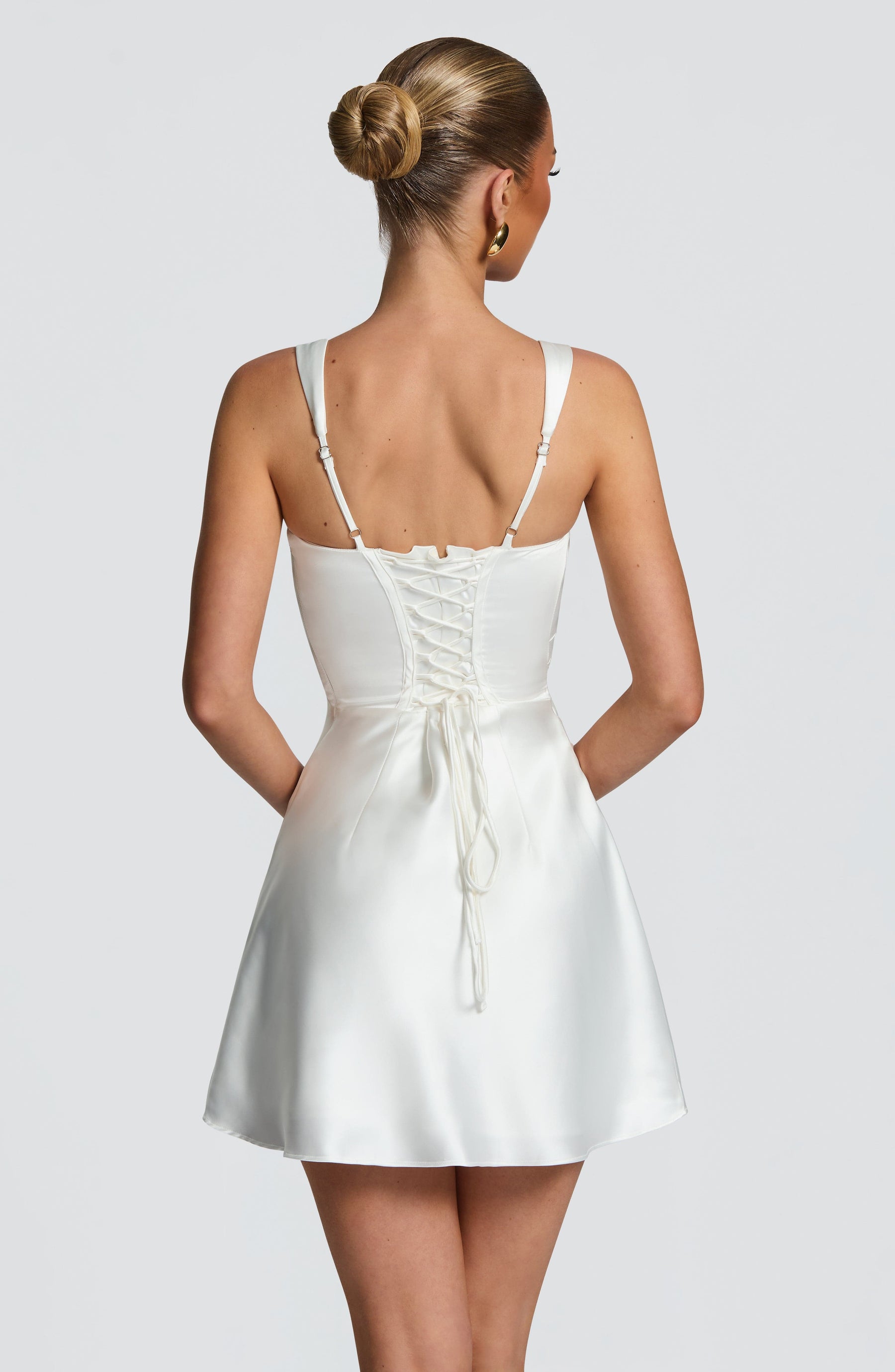 Calanthe Mini Dress - Ivory M.T