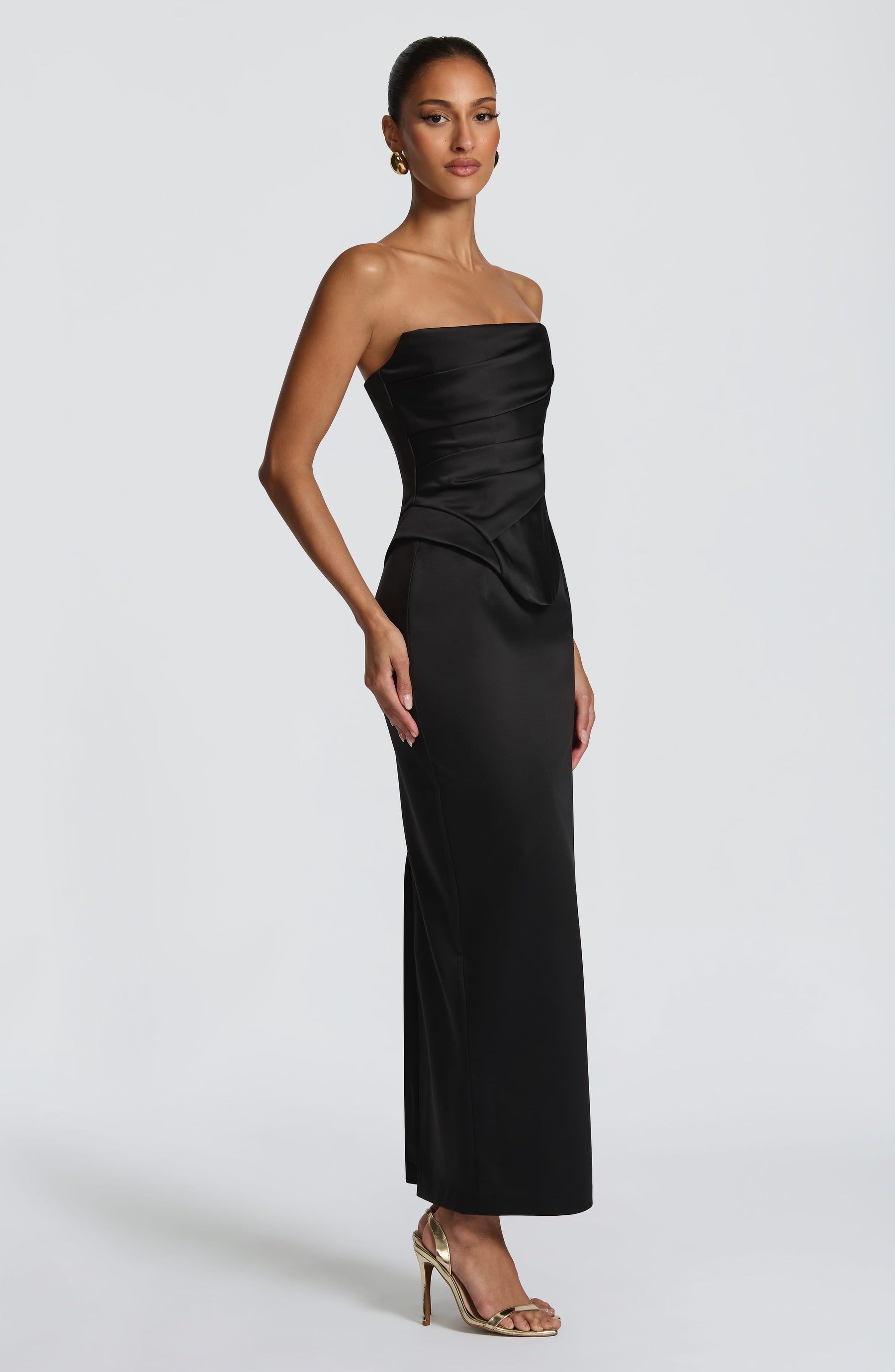 Calliope Midi Skirt - Black R.F