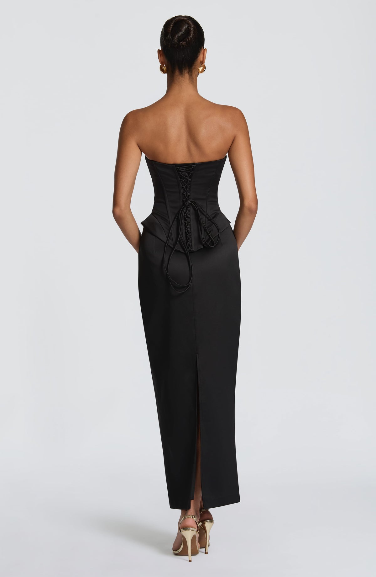 Calliope Midi Skirt - Black R.F