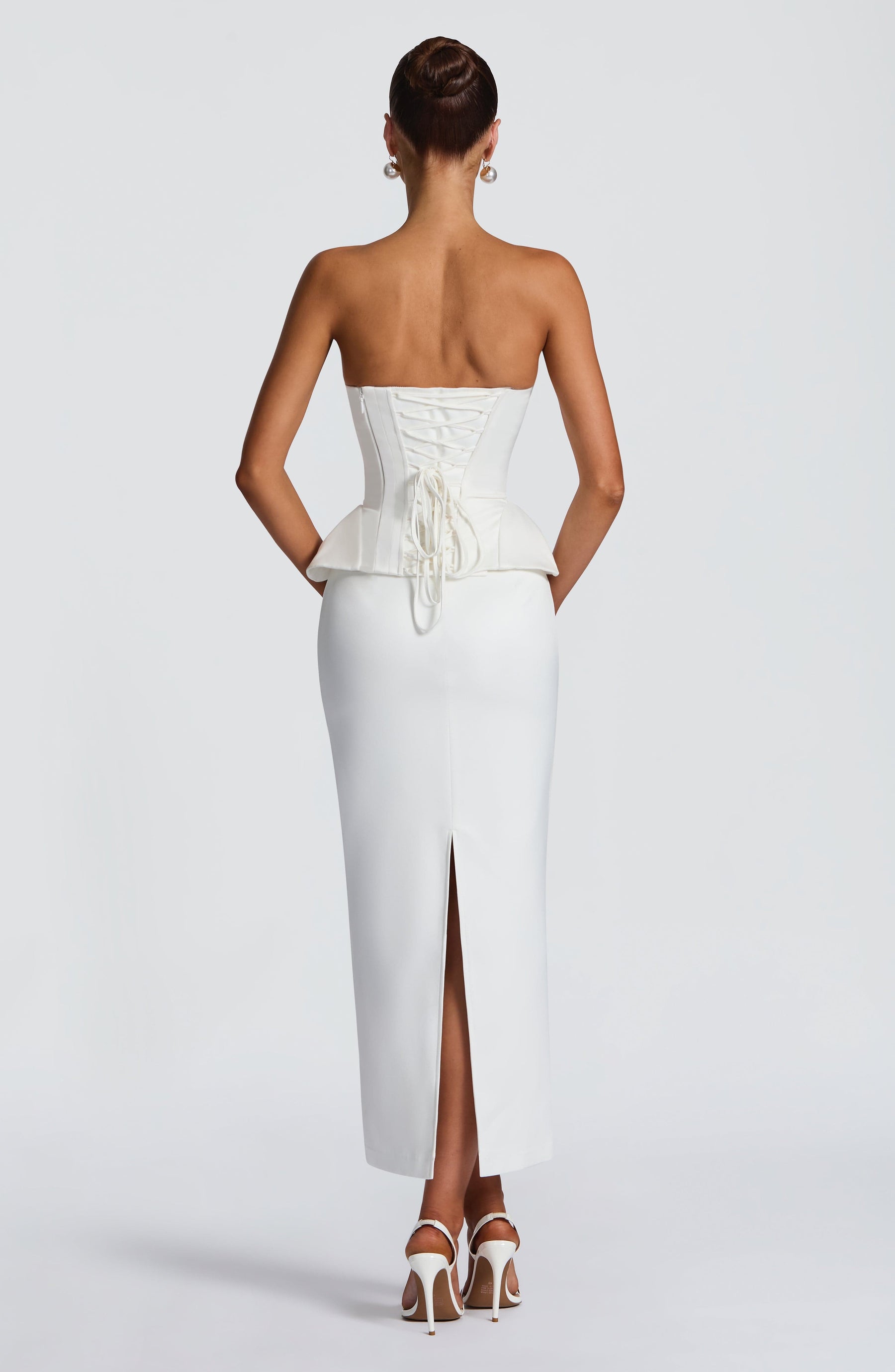Calliope Midi Skirt - Ivory R.F