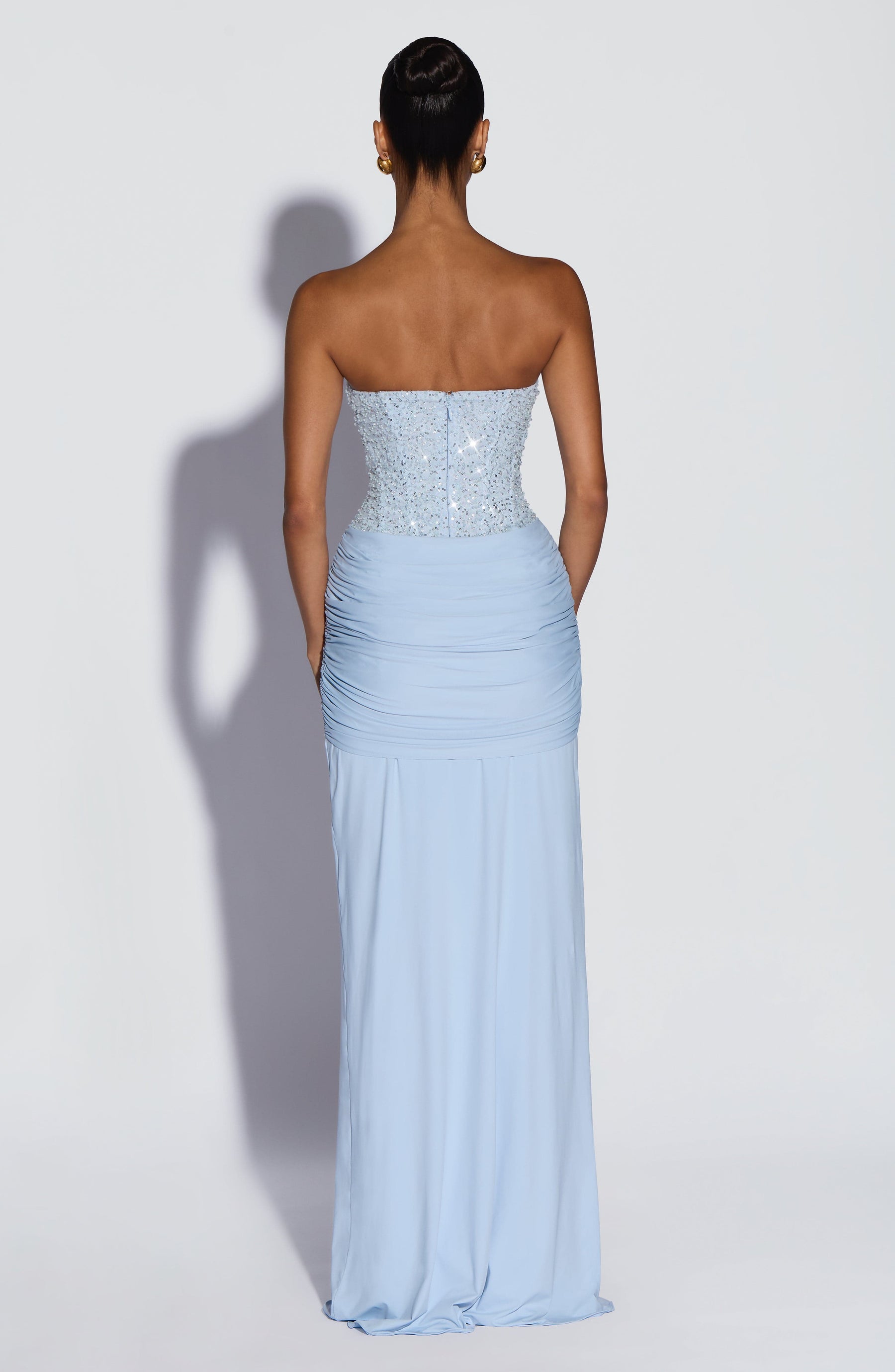 Carina Maxi Dress - Glacier Blue Ryvelle