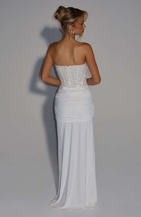 Carina Maxi Dress - Ivory Ryvelle