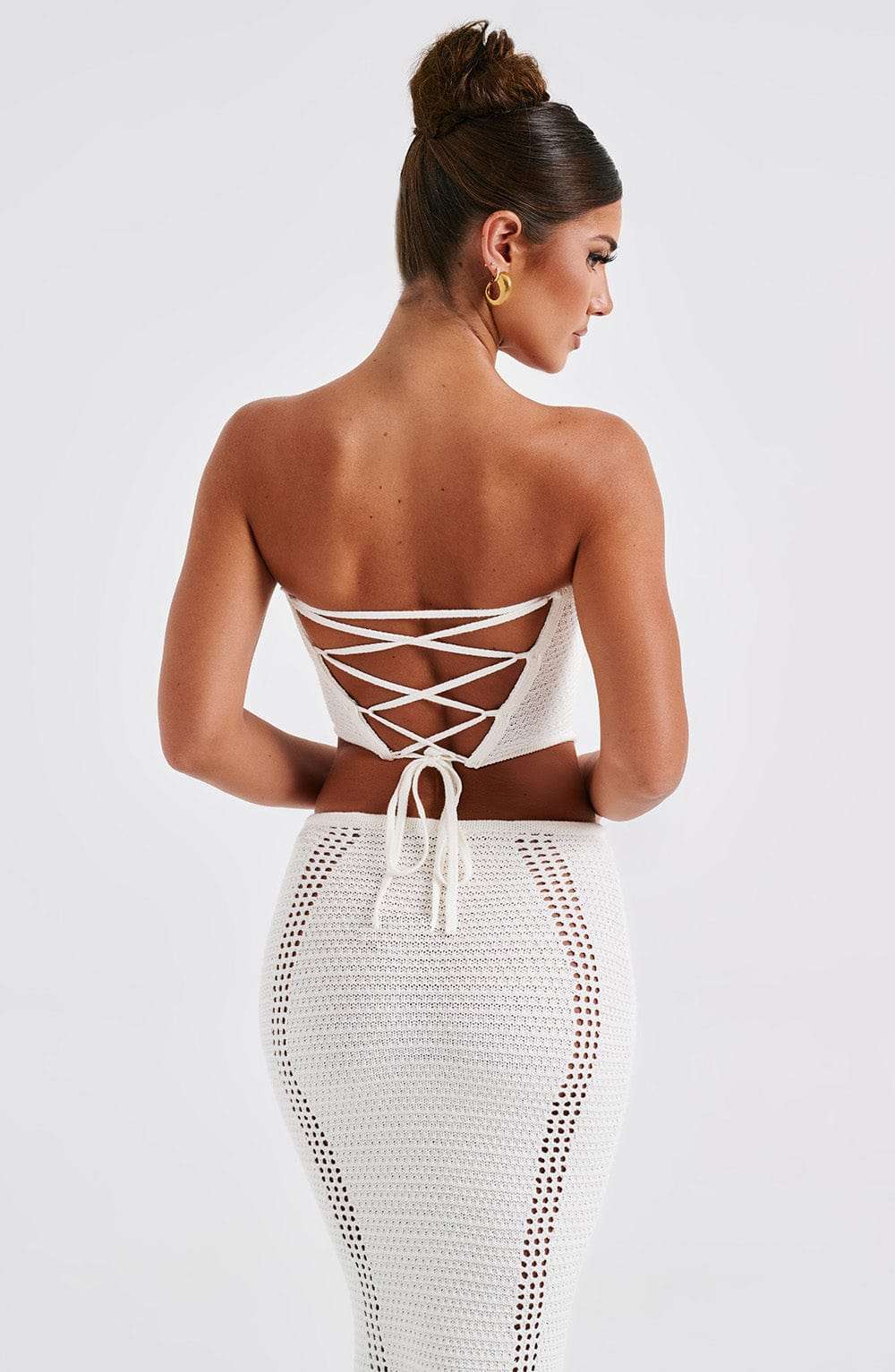 Carly Corset - White Ryvelle
