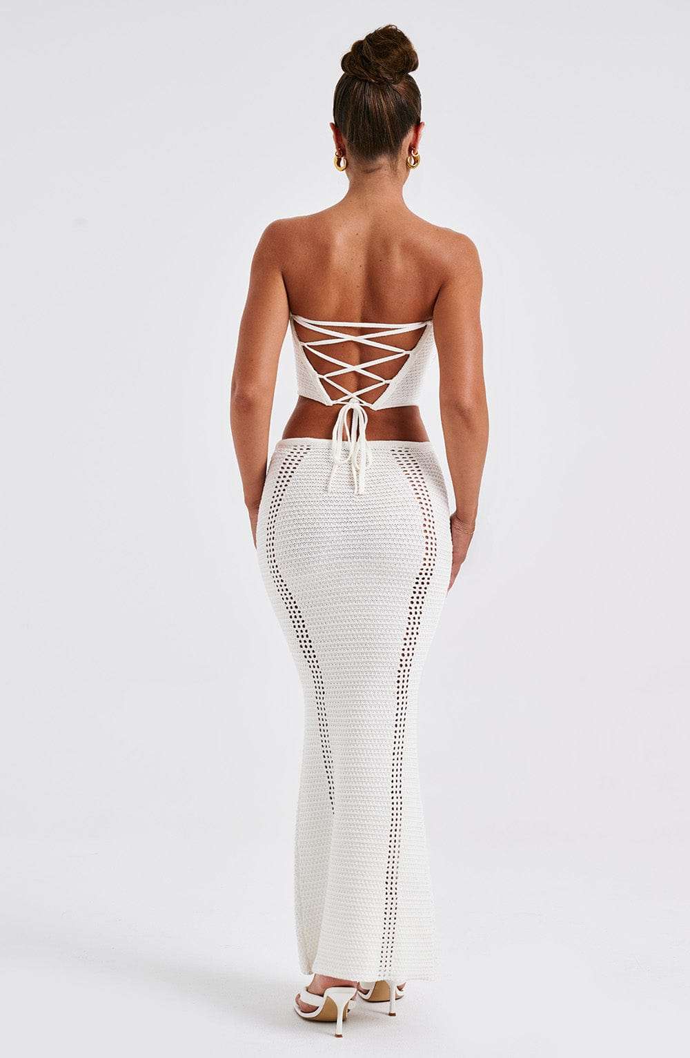 Carly Corset - White Ryvelle