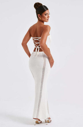 Carly Corset - White Ryvelle