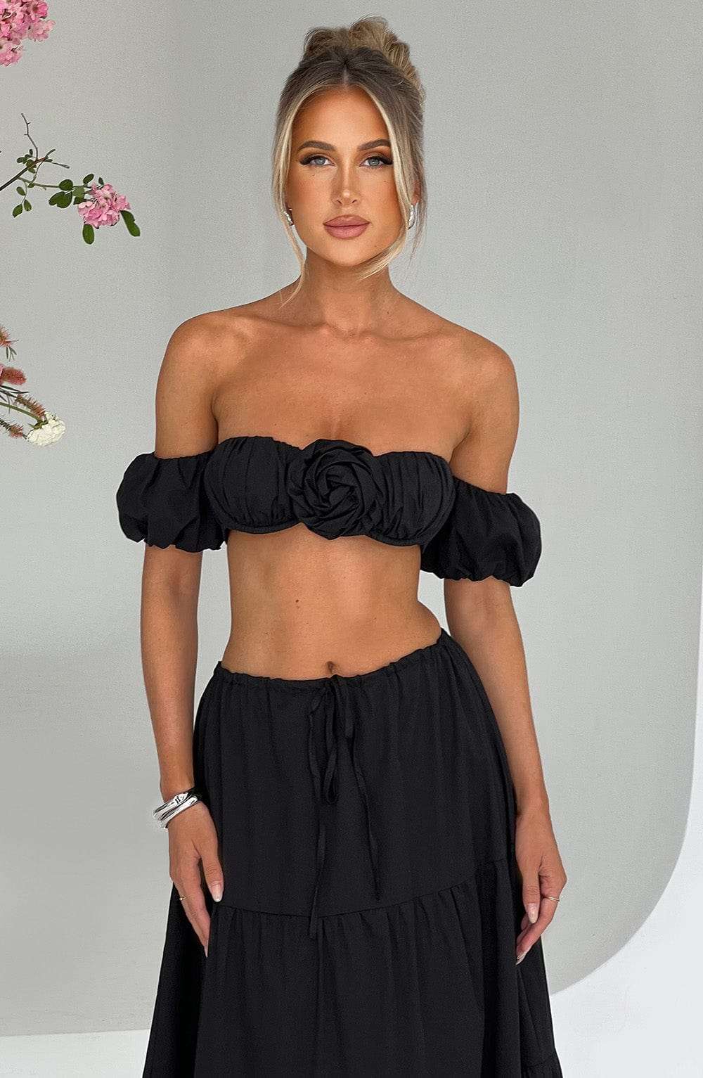 Carmen Top - Black Ryvelle