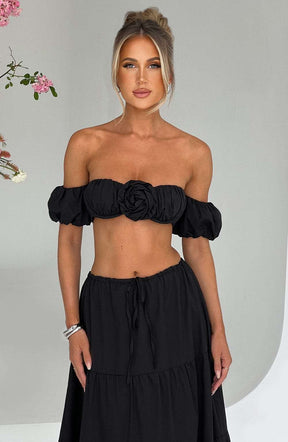 Carmen Top - Black Ryvelle