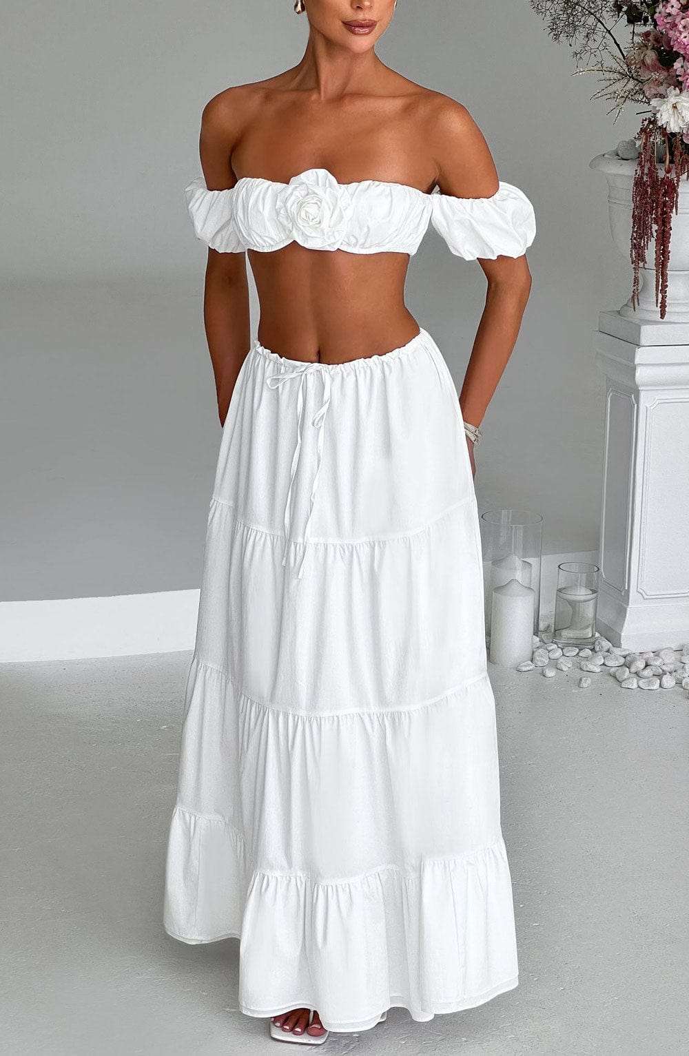 Carmen Top - Ivory Ryvelle