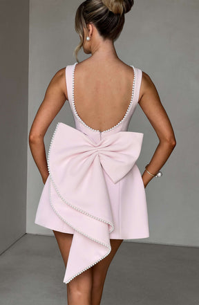 Carrie Mini Dress - Blush Ryvelle