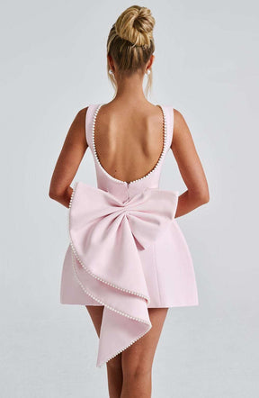 Carrie Mini Dress - Blush Ryvelle