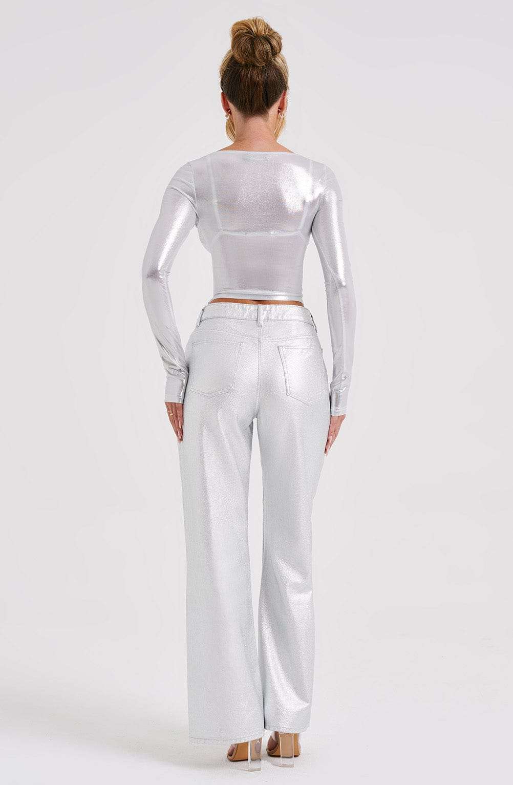 Cassidy Pant - Silver Ryvelle