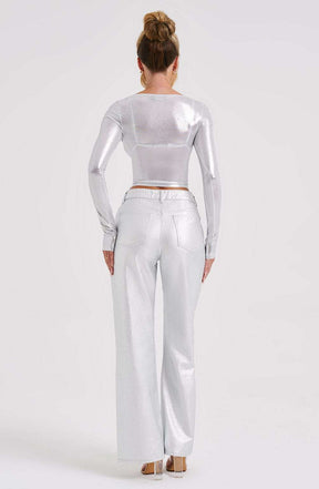 Cassidy Pant - Silver Ryvelle