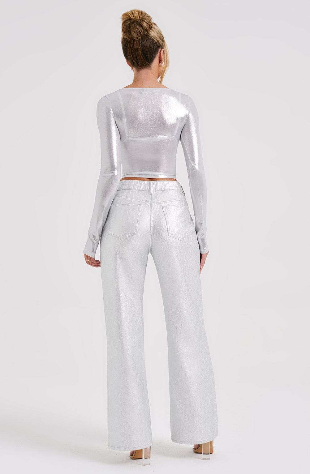 Cassidy Pant - Silver Ryvelle