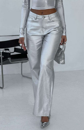 Cassidy Pant - Silver Ryvelle