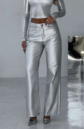Cassidy Pant - Silver Ryvelle
