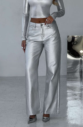Cassidy Pant - Silver Ryvelle