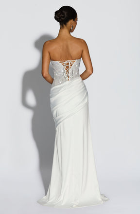 Celestia Maxi Dress - Ivory Ryvelle