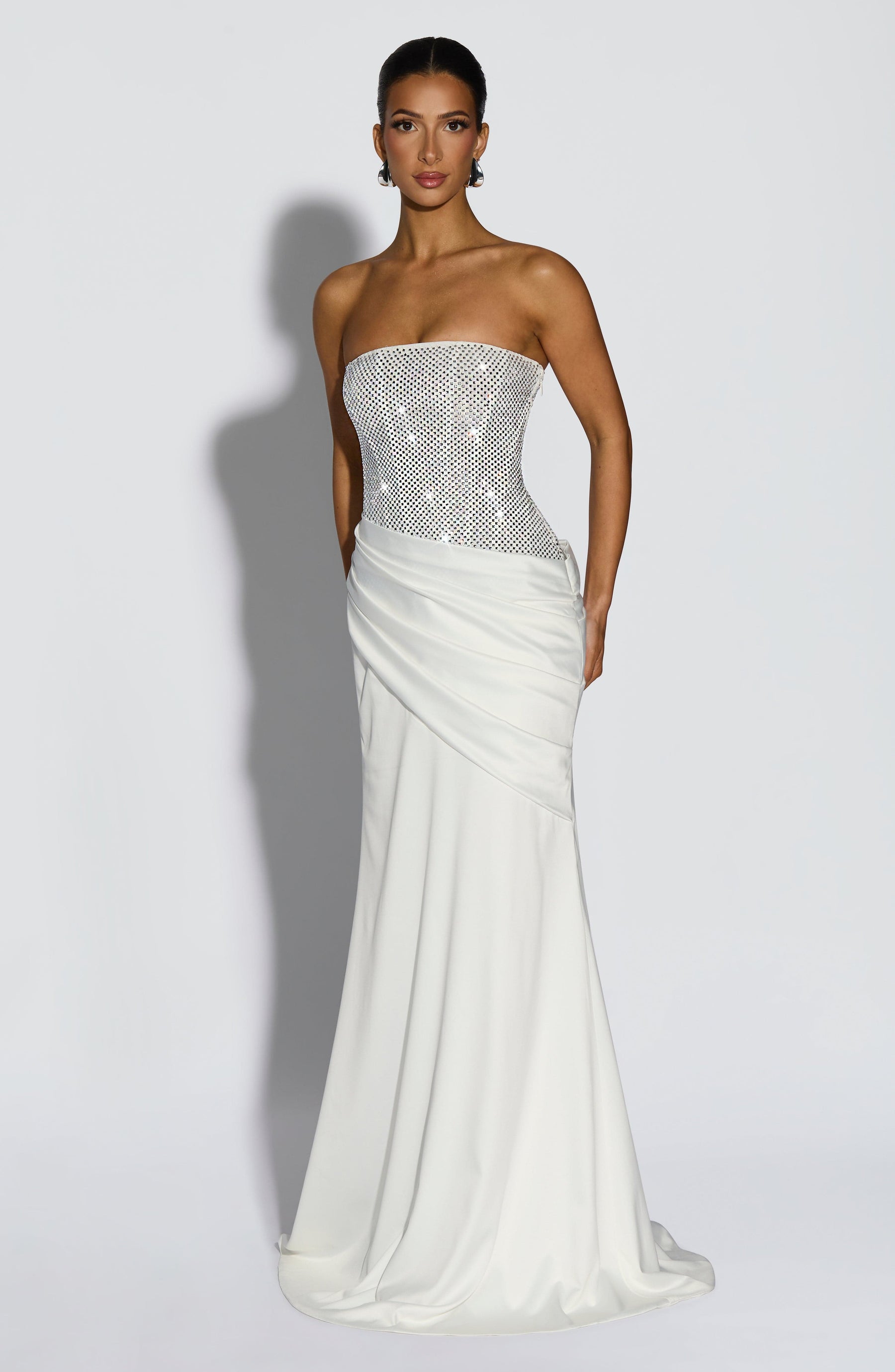 Celestia Maxi Dress - Ivory Ryvelle
