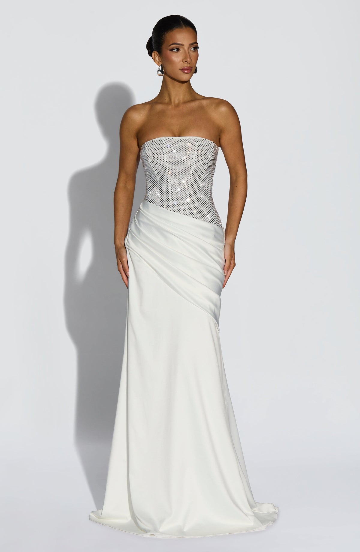Celestia Maxi Dress - Ivory Ryvelle