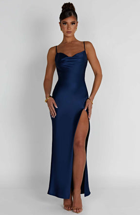 Celestina Maxi Dress - Navy Ryvelle