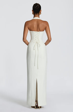 Charlotte Maxi Dress - Ivory Ryvelle
