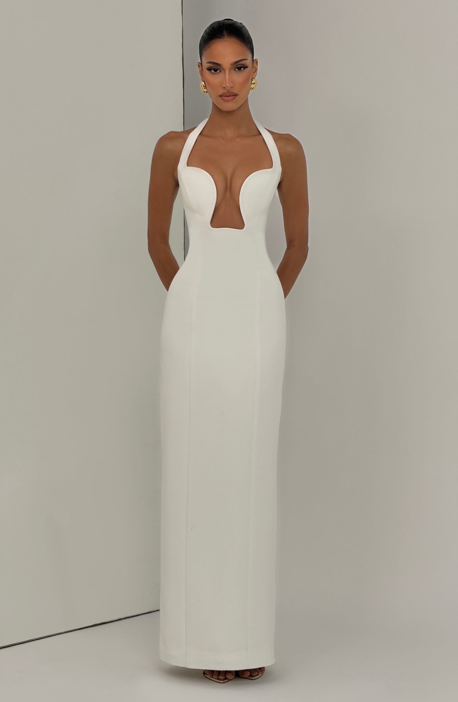 Charlotte Maxi Dress - Ivory Ryvelle