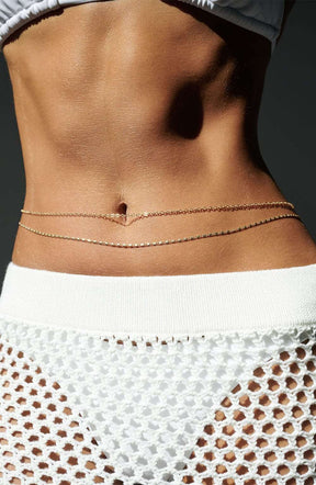 Chelsea Belly Chain - Gold Ryvelle