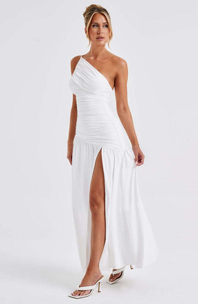 Claudia Maxi Dress - White Ryvelle
