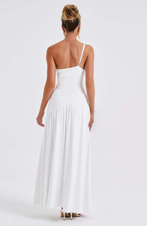 Claudia Maxi Dress - White Ryvelle