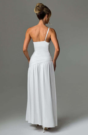 Claudia Maxi Dress - White Ryvelle