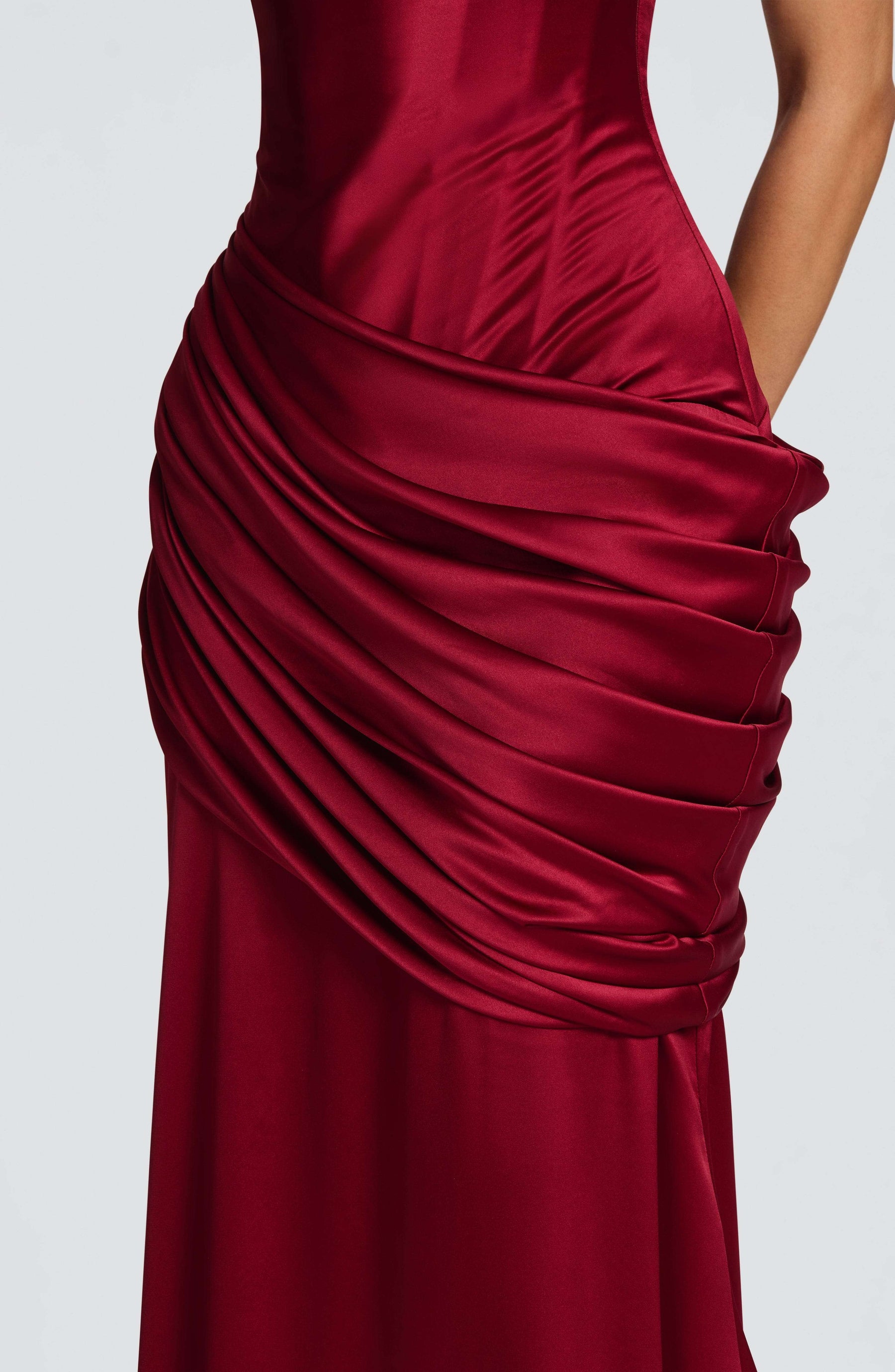 Connie Gown - Burgundy Ryvelle