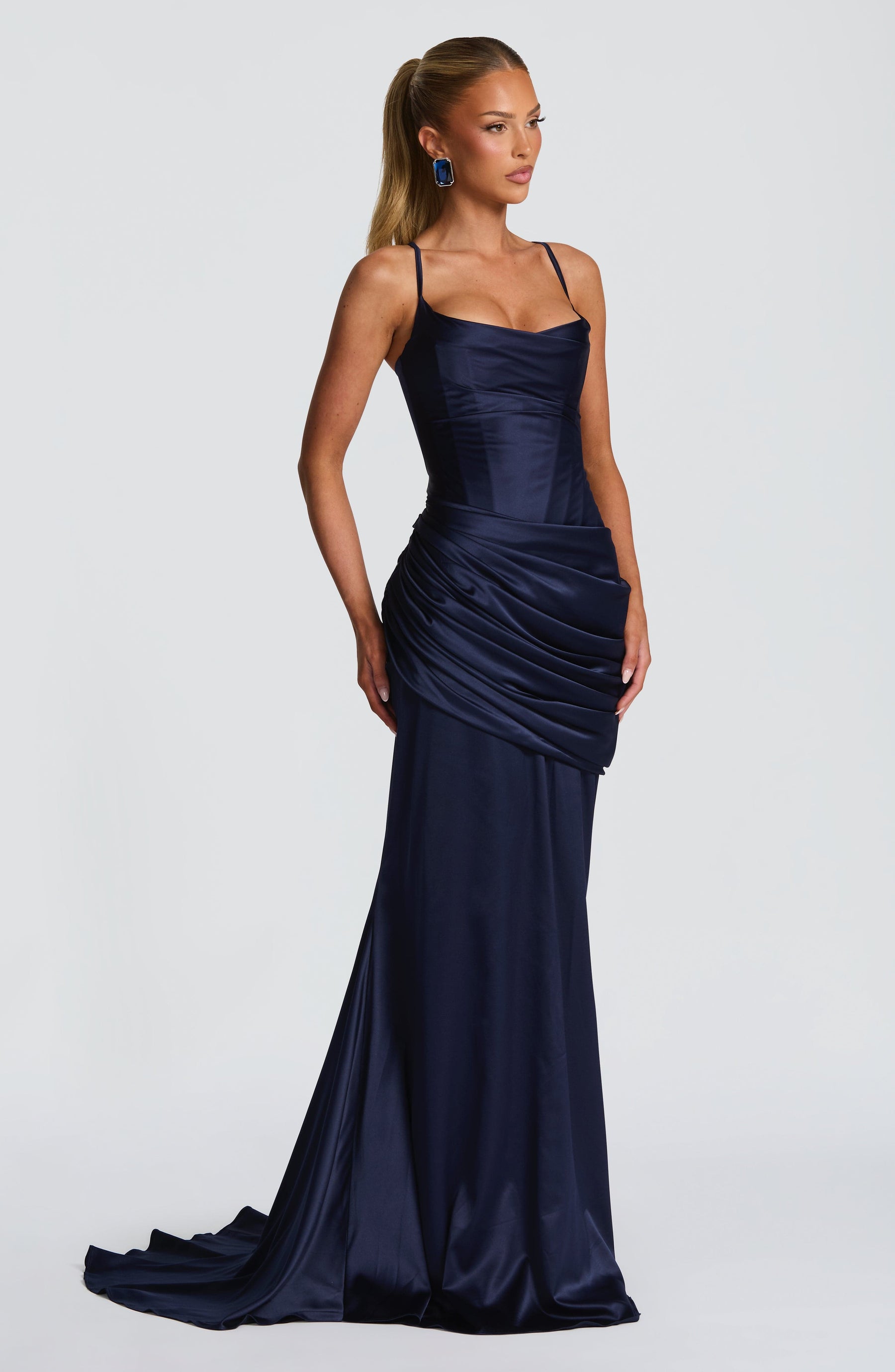 Connie Gown - Navy Ryvelle