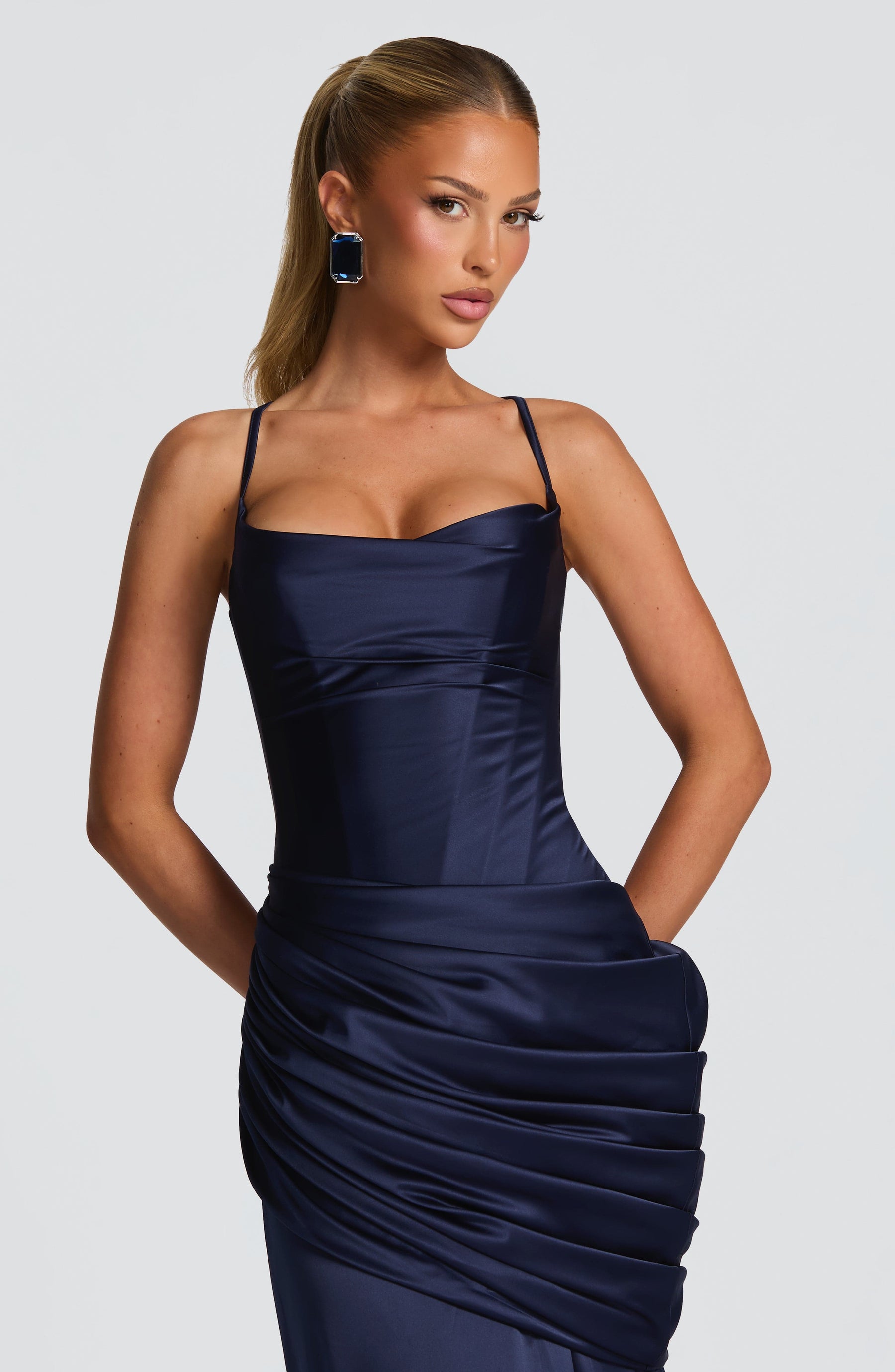 Connie Gown - Navy Ryvelle