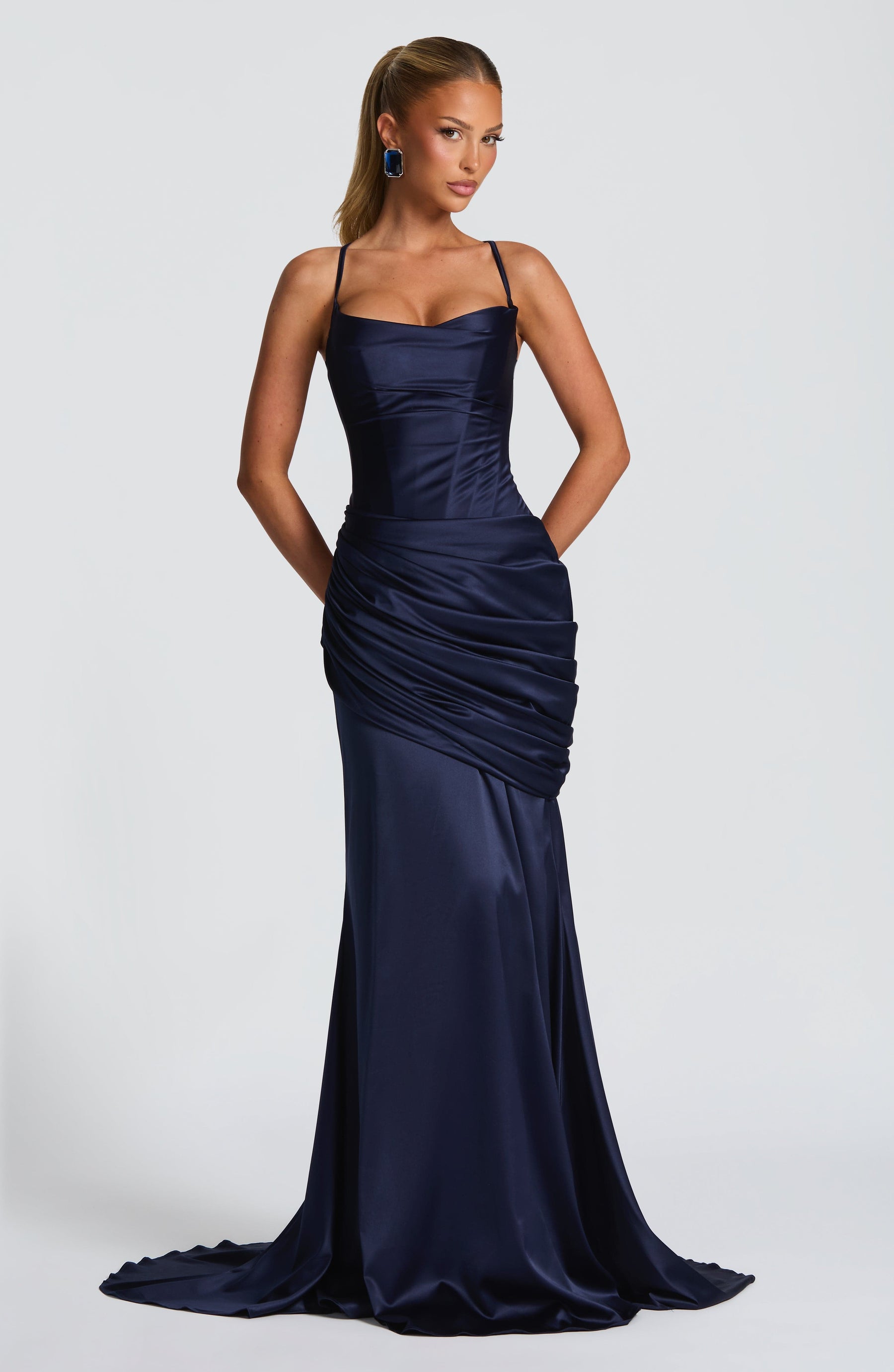 Connie Gown - Navy Ryvelle