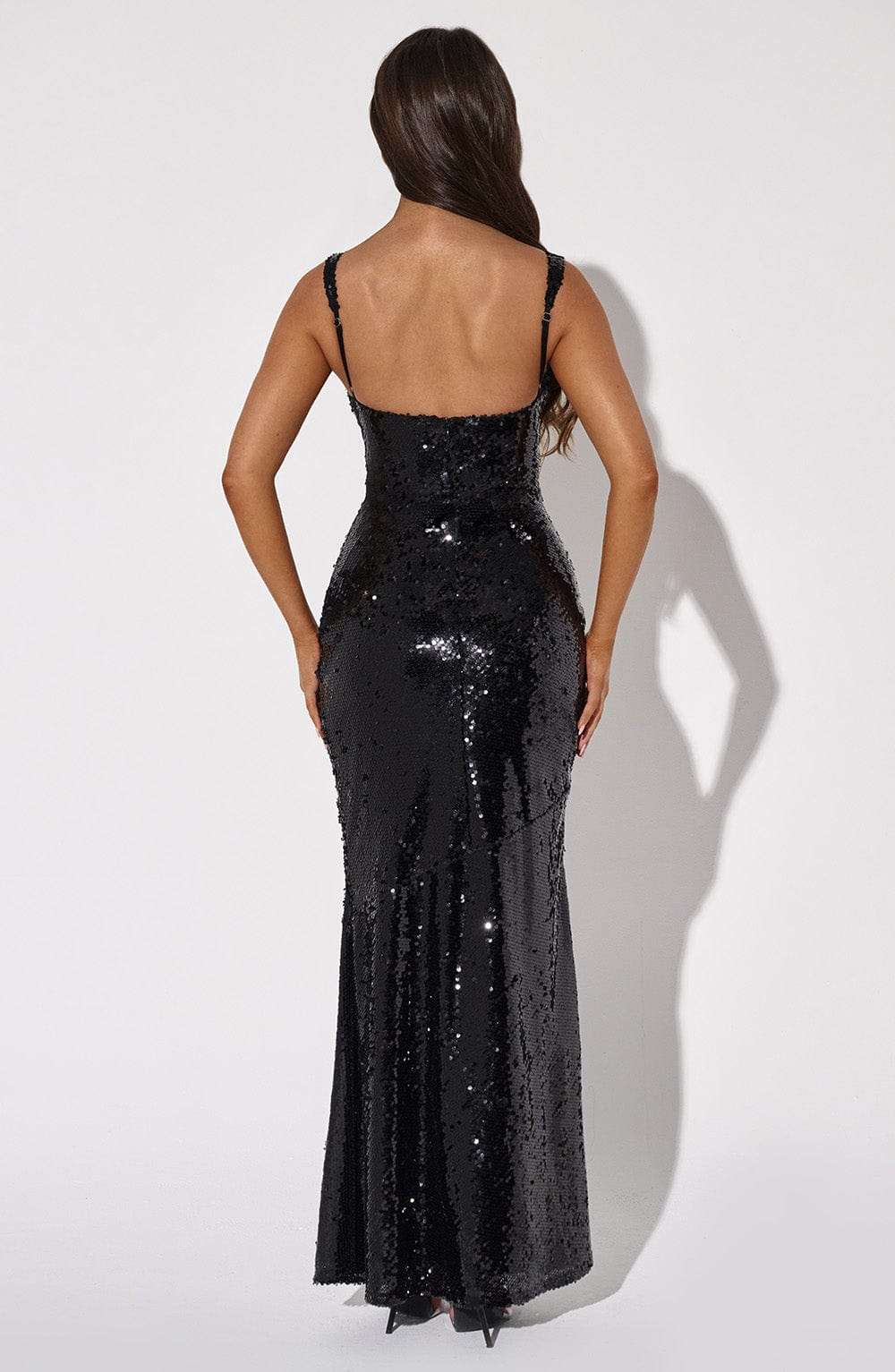 Corinne Maxi Dress - Black Ryvelle