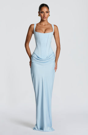 Cornelia Maxi Dress - Baby Blue Ryvelle