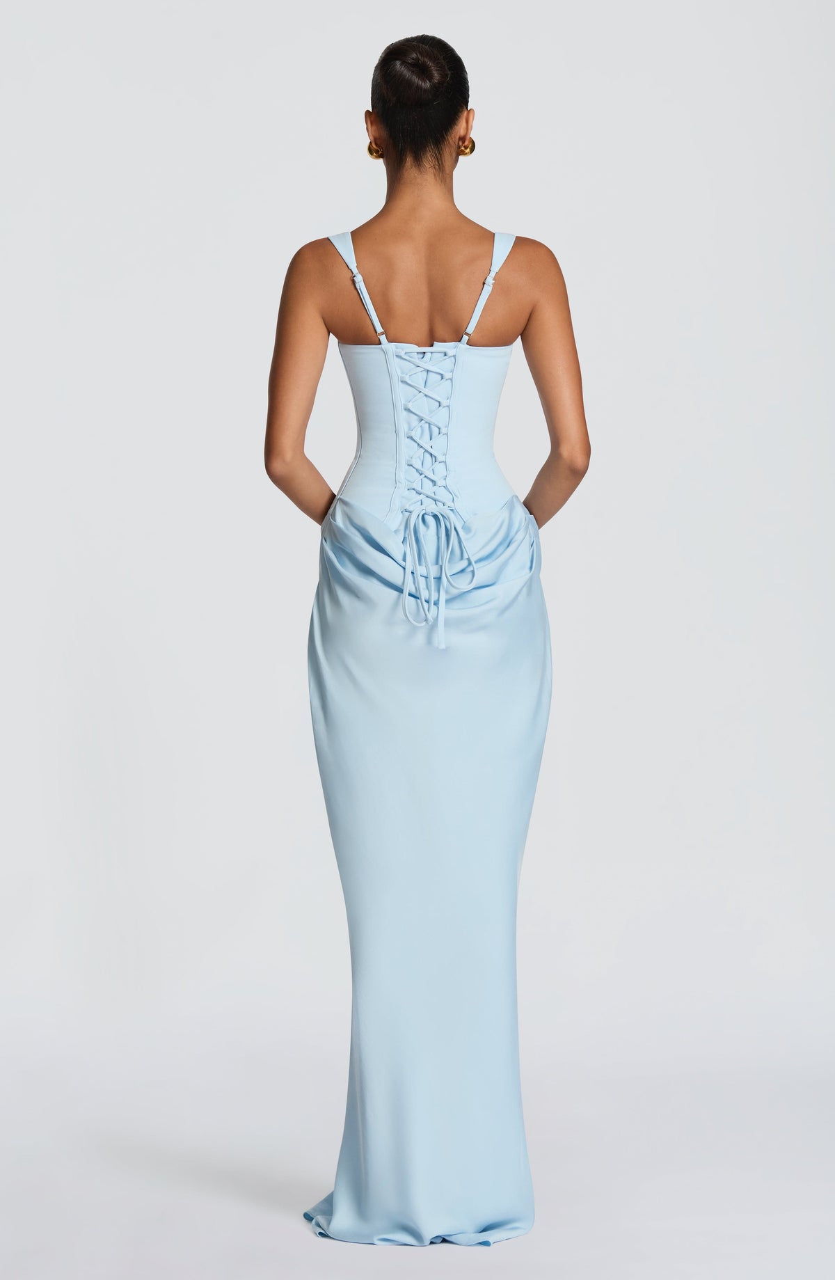 Cornelia Maxi Dress - Baby Blue Ryvelle