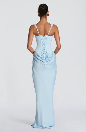 Cornelia Maxi Dress - Baby Blue Ryvelle