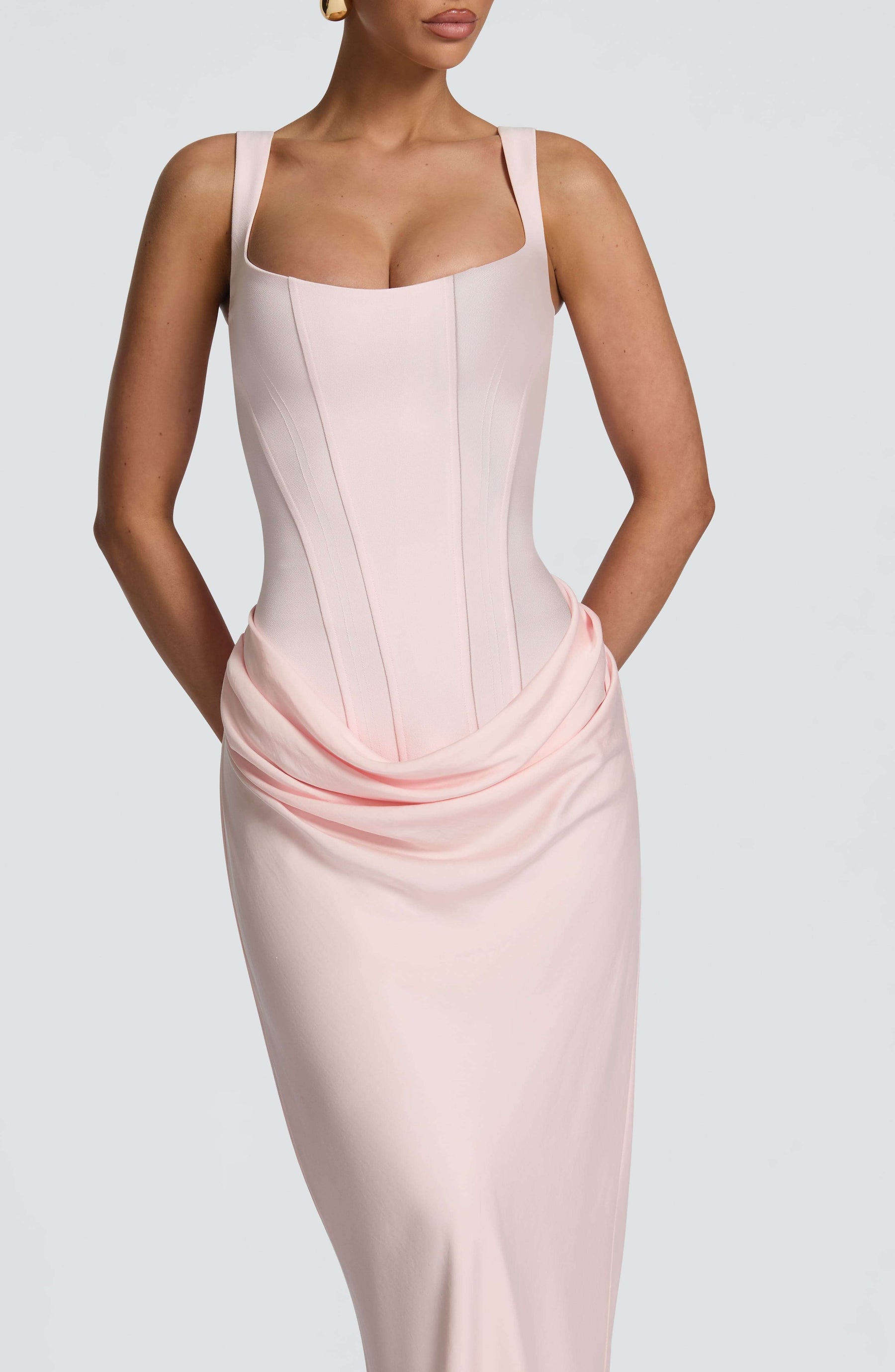 Cornelia Maxi Dress - Blush Ryvelle