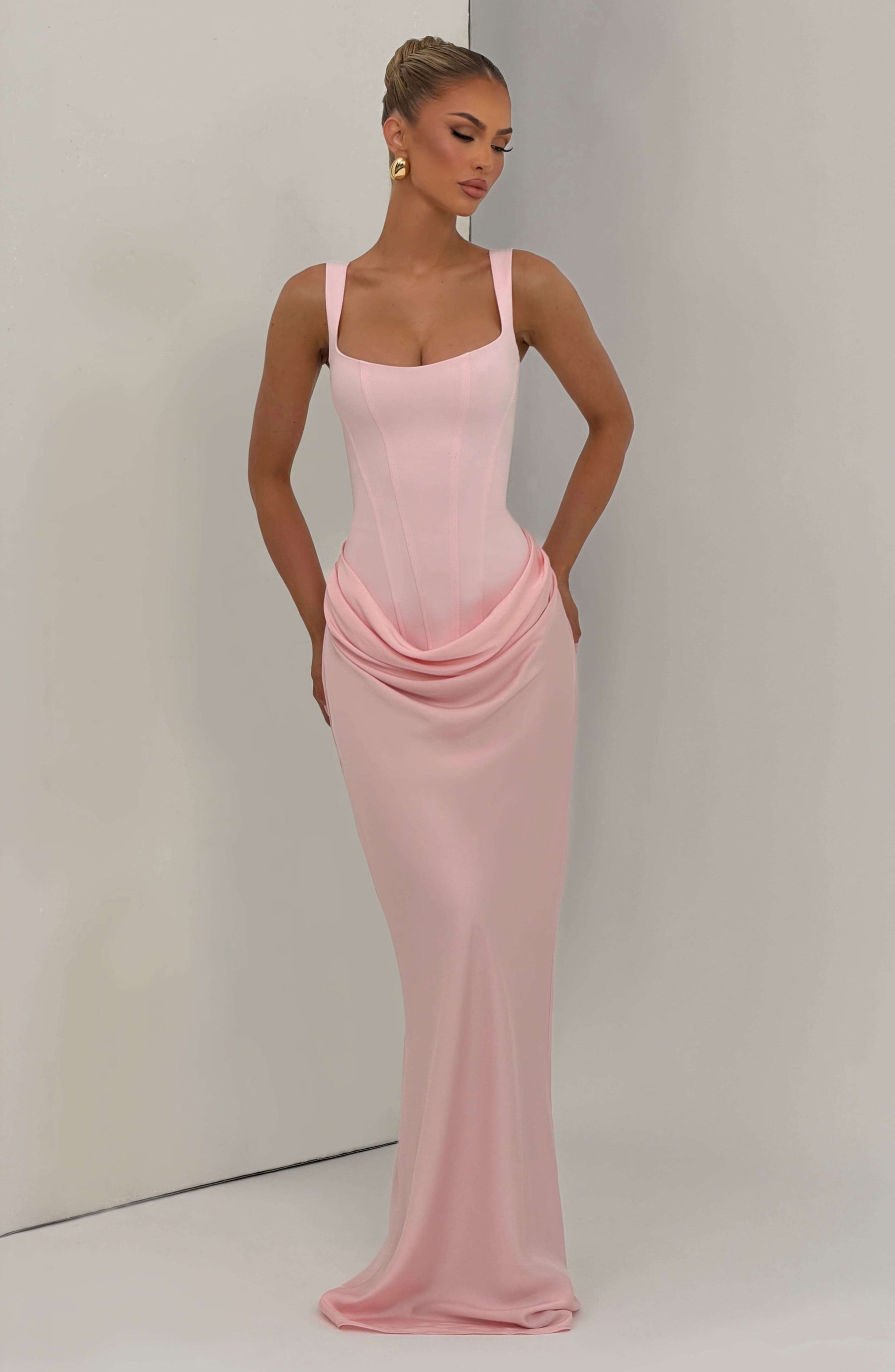 Cornelia Maxi Dress - Blush Ryvelle