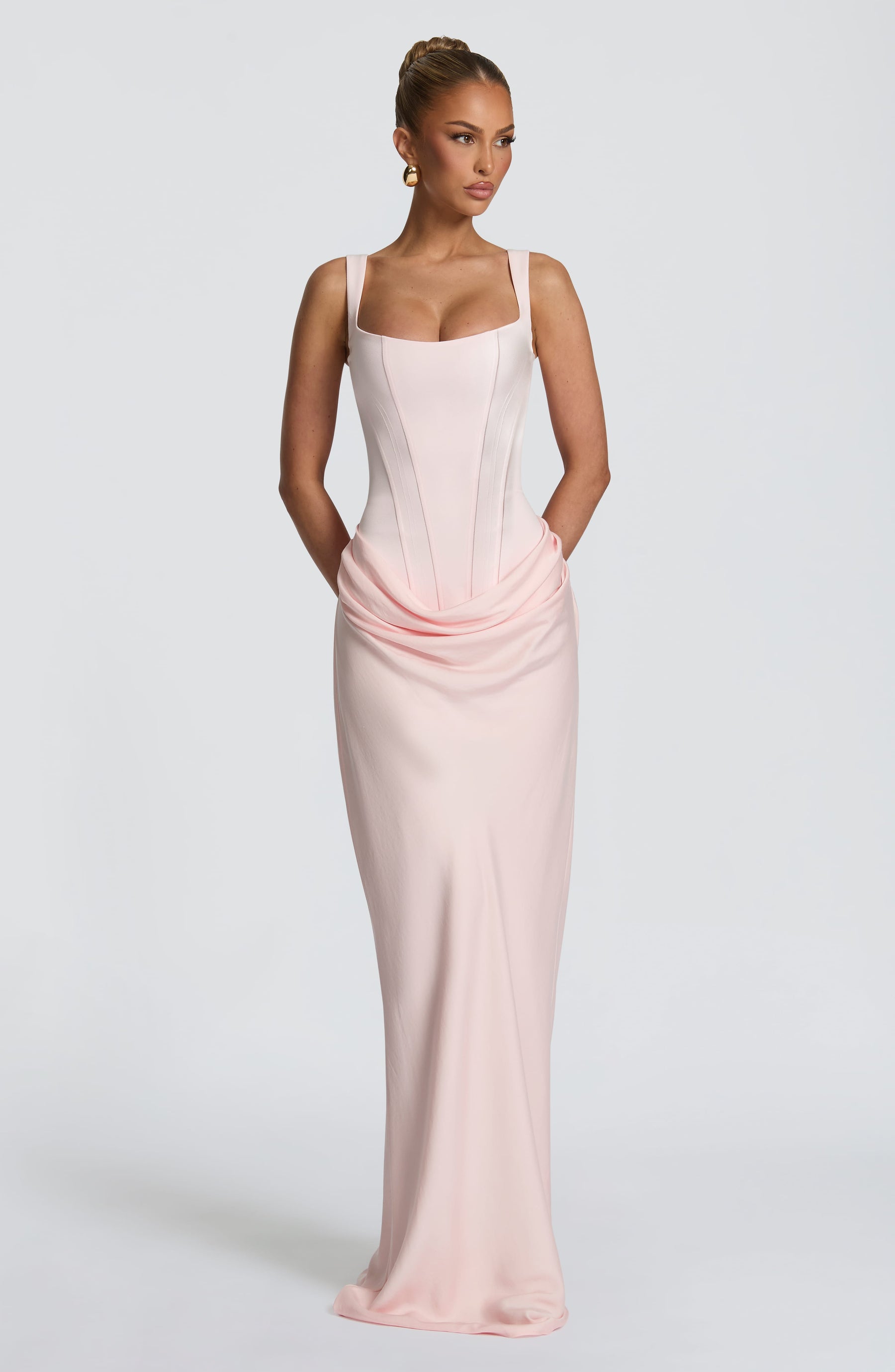 Cornelia Maxi Dress - Blush Ryvelle