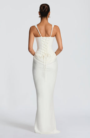 Cornelia Maxi Dress - Ivory Ryvelle
