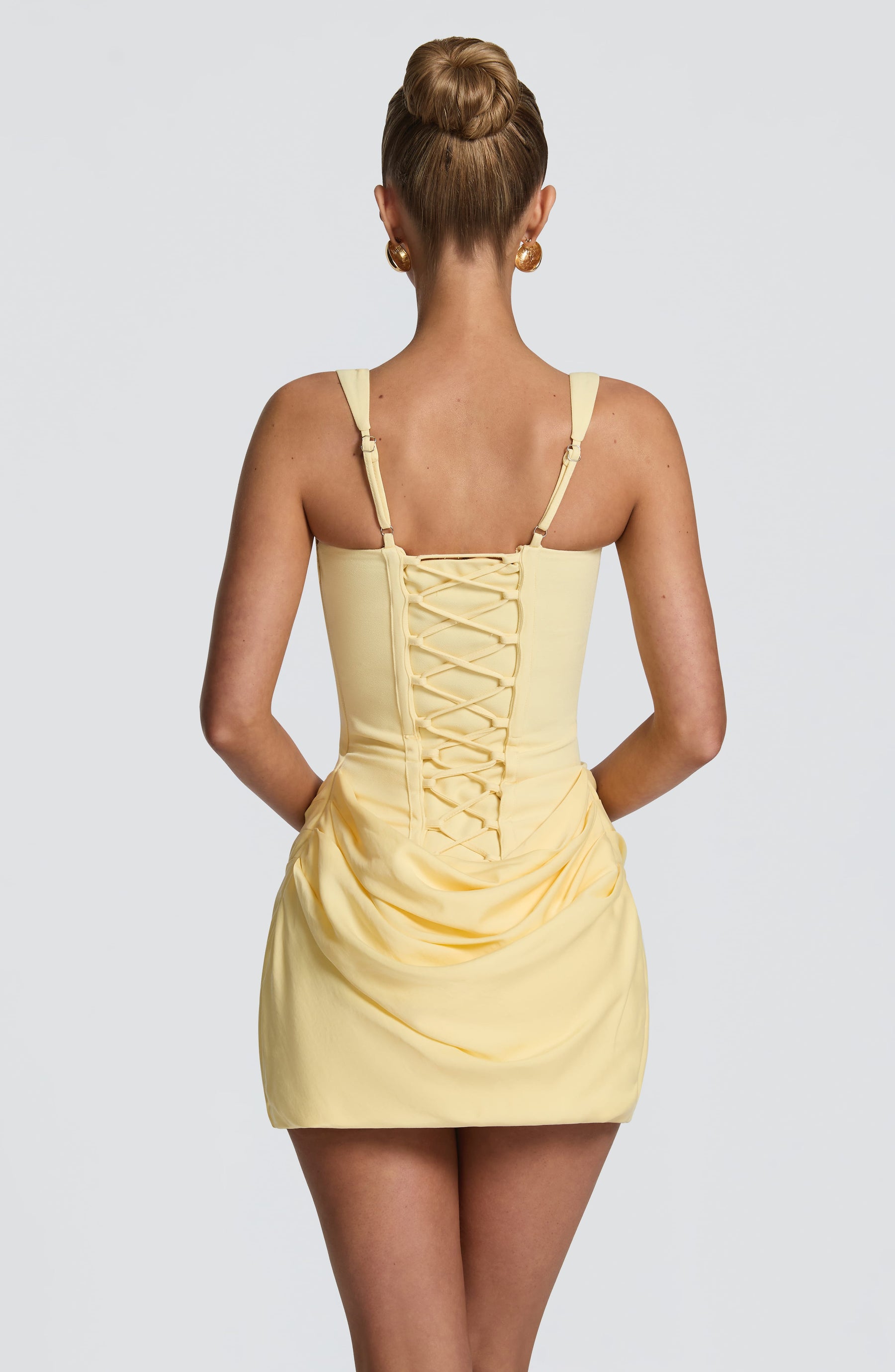 Cornelia Minikleid – Zitrone