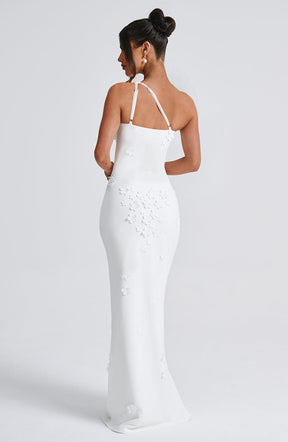 Cynthia Maxikleid – Elfenbein