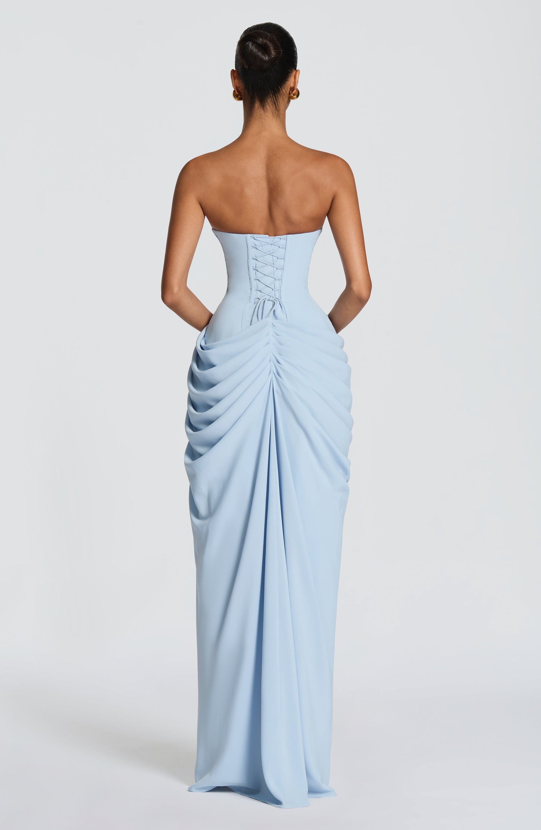 Cyra Maxi Dress - Glacier Blue Ryvelle